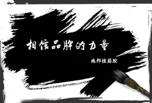 加固材料大学问，选品牌周到、放心!